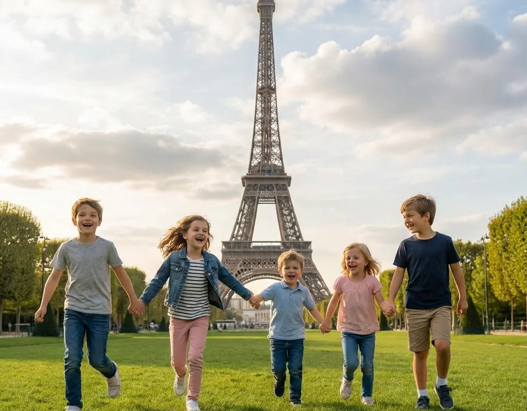 פריז עם ילדים