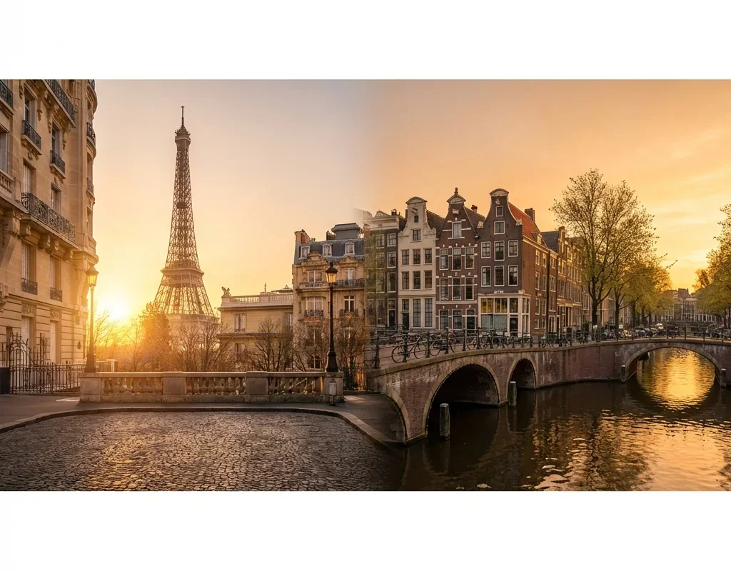 טיול ערים קלאסי במערב אירופה