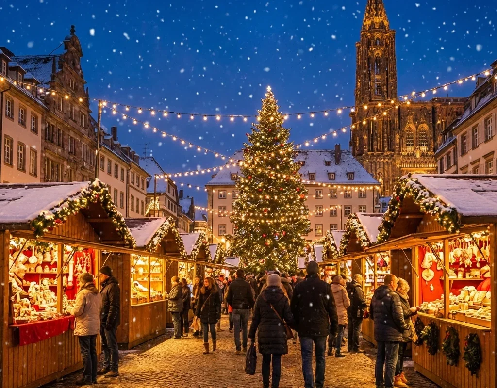שווקי חג מולד באירופה הקלאסית
