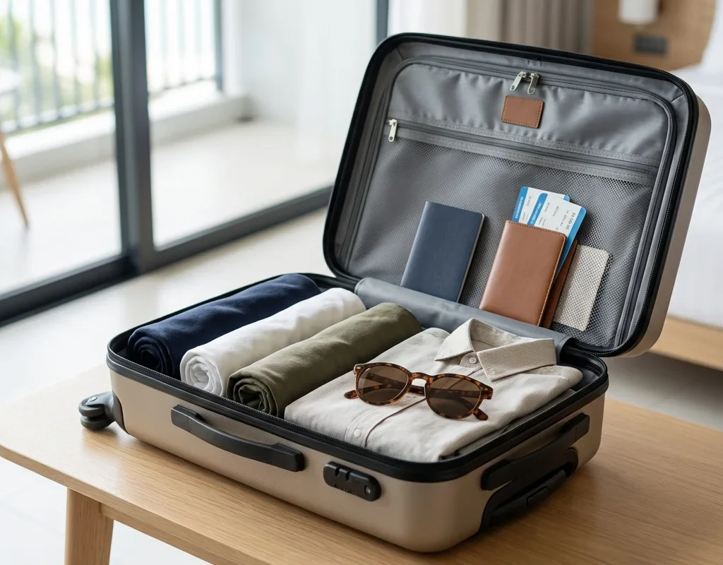 אריזה חכמה לטיול