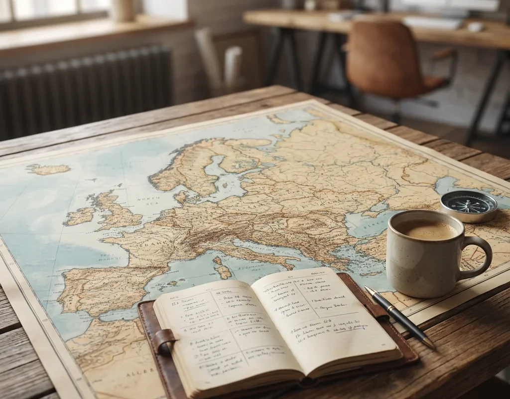 תכנון טיול לאירופה