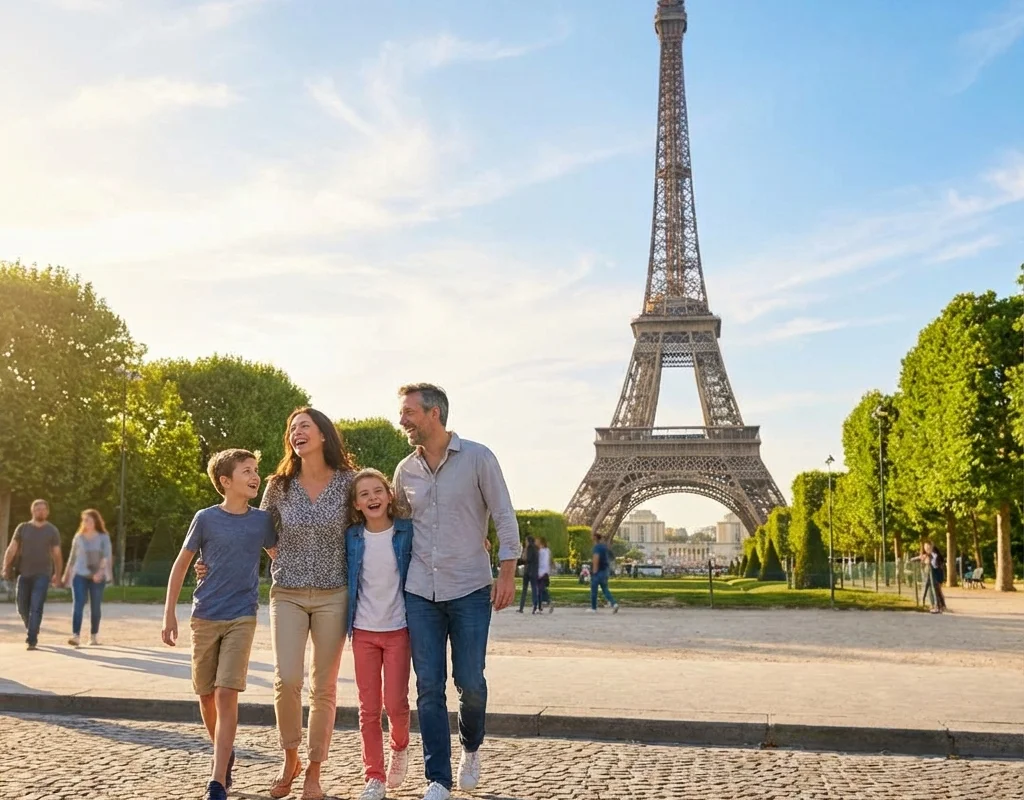 פריז עם ילדים